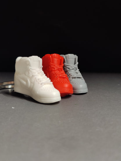 Sneaker sleutelhanger set 3 stuks