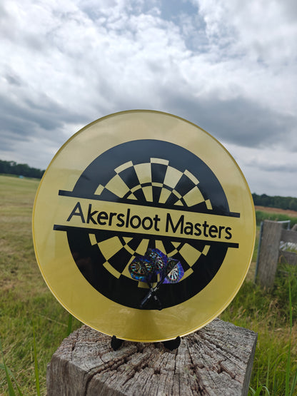 Winnaarsplaat gepersonaliseerd